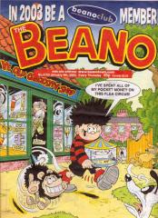 BEANO COMIC (THE): 3155-3206 (2003)
