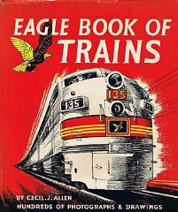 EAGLE BOOK OF TRAINS: 1953