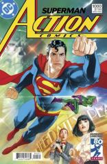 ACTION COMICS (3RD SERIES): 1000 Joshua Middleton 1980s Variant Cover